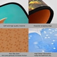 thumbnail image 4 of GZHJMY Sunflower Pig Kitchen Rug Set of 2 Non Slip Washable Cushioned Anti-Fatigue Kitchen Mat Comfort Standing Floor Mat for Kitchen Washroom Bedroom Carpet Runner, 4 of 7