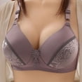 thumbnail image 2 of Sngxgn Womens Wireless Bra, Comfort Shaping Full Figure Wire-Free Bra(Grey,42), 2 of 3