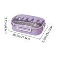 thumbnail image 2 of geerera Bento Box Adult, Lunch Box with Compartments, Salad Container Bowl, Microwavable Stackable for Women & Men, 2 of 6