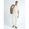 thumbnail image 2 of Free Assembly Men's Boucle Polo Sweater with Short Sleeves, Sizes XS-3XL, 2 of 5