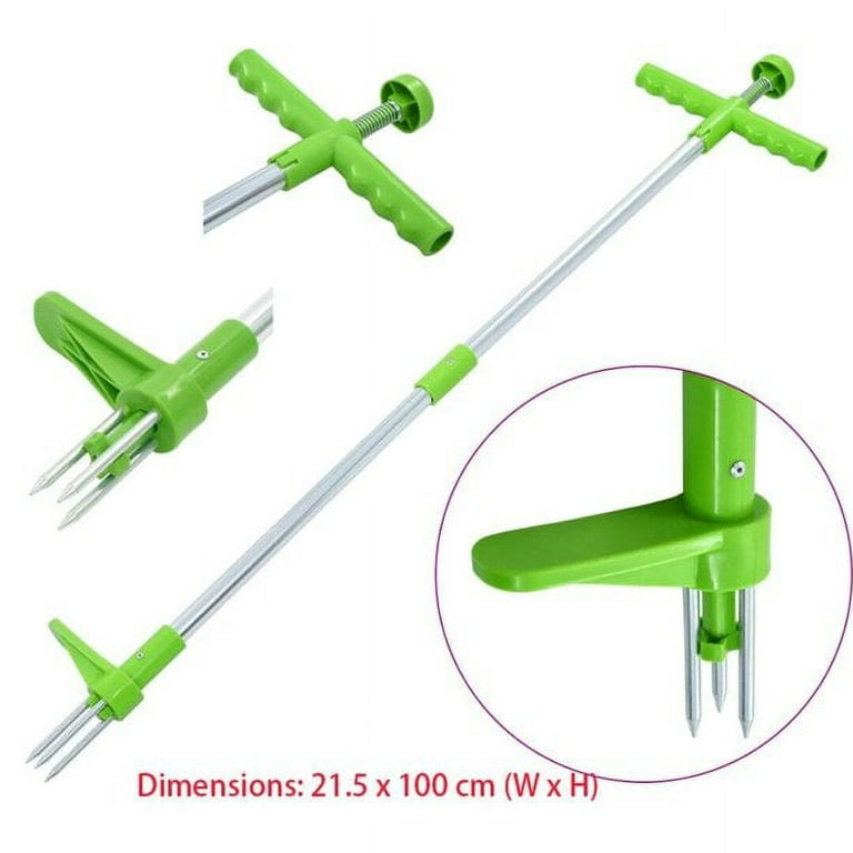 Dropship 1pc Weed Puller; Stand Up Weeder Hand Tool; Long Handle Garden Weeding  Tool With 3 Claws; Hand Weed Hound Weed Puller For Dandelion; Standup Weed  Root Pulling to Sell Online at