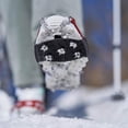 thumbnail image 4 of 2pcs Non-Slip Ice Cleats for Shoes - Outdoor Snow Boot Covers with Anti-Fall Chains, Durable Crampons for Elderly & Winter Activities, Anti-Skid Traction Cleats for Christmas Travel, 2.01*4.7in, 4 of 5