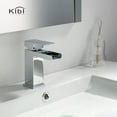 thumbnail image 3 of Kibi Waterfall Single Handle Bathroom Vanity Sink Faucet, 3 of 3