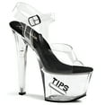 thumbnail image 2 of Pleaser Womens Tipjar-708-5 Sandal, 2 of 4