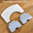 thumbnail image 4 of Foldable Toilet Stool, 7 Inch Height, 500 Lbs Capacity, High Adaptability,  For Health, Durable Material, Portable For Travel, Suitable For All Ages, 4 of 7