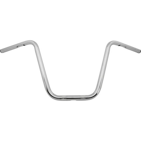 Height Ape Hanger Handlebars - HardDrive 096495 1in. Narrow Ape Hanger Handlebar - 12in. - Chrome