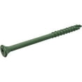 thumbnail image 3 of #9 X 3 in. Green Exterior Self-Starting Star Flat Head Wood Deck Screws 5 Lbs. Box(325 Pcs), 3 of 8