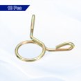 thumbnail image 3 of Uxcell Fuel Line Hose Clips, 18Pack 8mm Zinc Plated 65Mn Steel Tubing Spring Clamps, 3 of 7