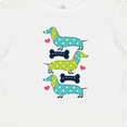 thumbnail image 4 of Inktastic Dachshund Dog Lover Polka Dot Puppies Girls Baby T-Shirt, 4 of 5