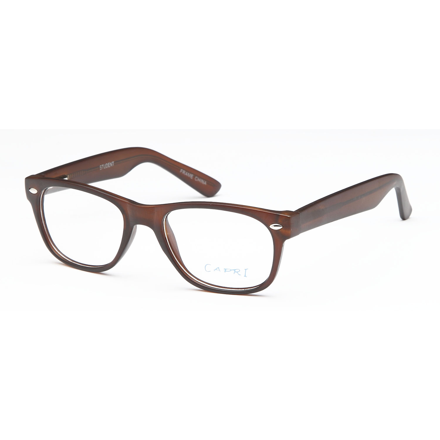 Children Eyeglasses 46 18 130 Brown Plastic