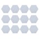 thumbnail image 1 of Paneles acústicos, paneles de pared insonorizados, paneles de cuñas hexagonales con cancelación de ruido, paneles absorbentes de sonido de alta densidad para estudio de grabación de oficina en casa, 1 of 5