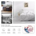 thumbnail image 4 of Hggkaie - Alfombrilla de baño antideslizante y lavable con diseño de punto de cruz, felpudo de franela suave para baño, dormitorio, decoración de habitación, exterior e interior (16 x 24 pulgadas), 4 of 6