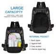 thumbnail image 6 of FORMRS Women's Travel Backpack Purse Anti-Theft Hidden Pockets Casual Shoulder Bag, Elegant Geometric Pattern, 6 of 7