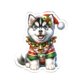 thumbnail image 3 of Uuiauoio Festive 2D Christmas Ornament with Design, Acrylic Hanging Decoration for Tree and Home Decor, Car Rearview Mirror Pendant and Seasonal Gift for Holiday Celebration, 3 of 6