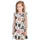 thumbnail image 1 of Fotbe Hip Hop Dog Vestido de Dormir para Niñas de 3 a 10 Años, Mangas Cortas, Estilo Princesa, Pijama Camisón con Mangas Voladas-XX-Large, 1 of 6