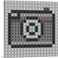 thumbnail image 1 of ARTCANVAS Photography Photo Camera Emoticon Jewel Pixel Canvas Art Print - Size: 12" x 12" (0.75" Deep), 1 of 9