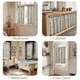thumbnail image 5 of Cortinas Jinchan de Lino Floral para Cocina 45 cm 2 Paneles Navideños, 5 of 9
