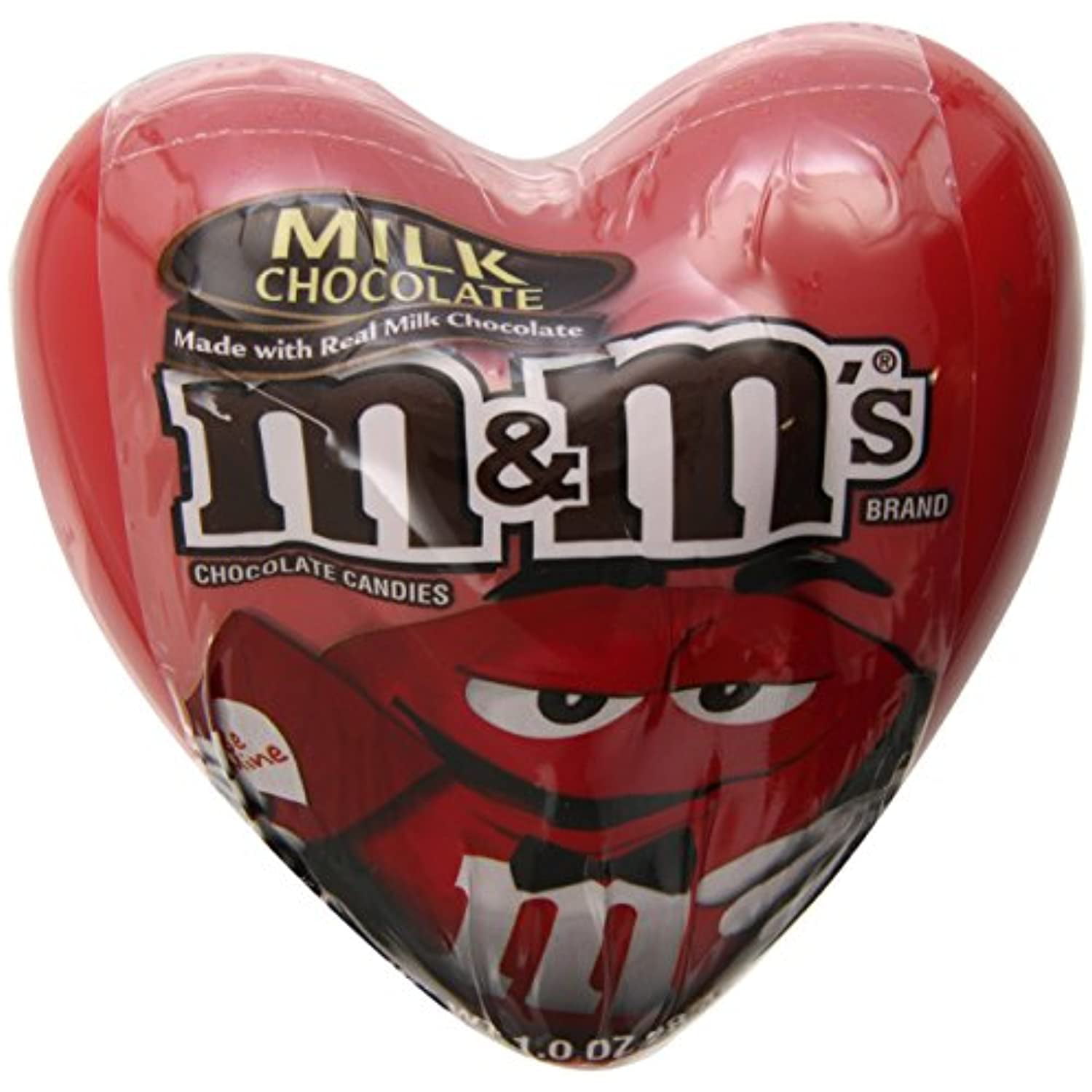 M&M's Fun Size Filled Heart Valentine's Day Milk Chocolate - 0.93 oz