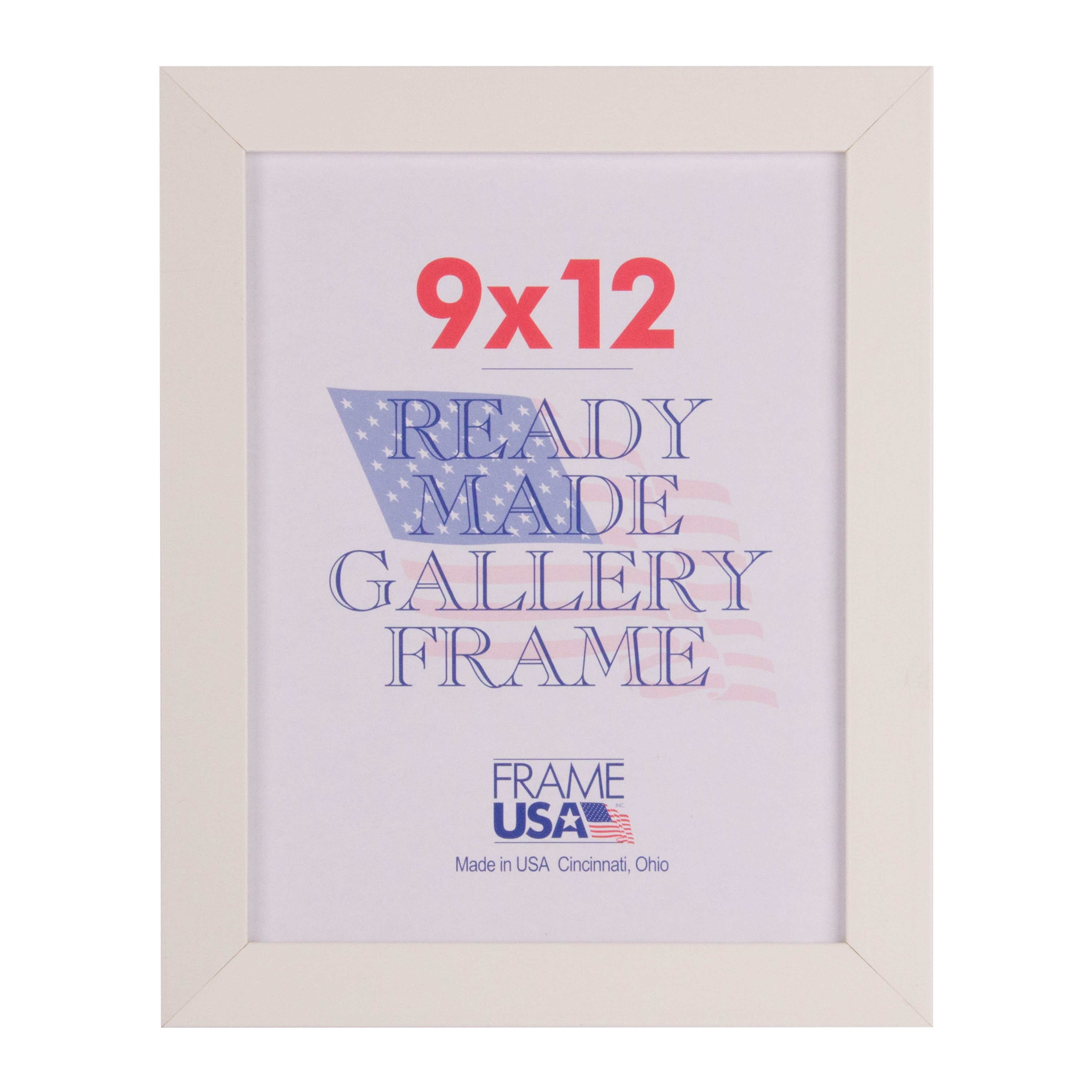 Frame USA Simply Poly Posterframe (9 x 12 inches) White