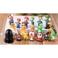 thumbnail image 5 of 48pcs Mario Toys Action Figures, Super Mary Figures, Mario Cupcake Toppers, Mario Bros Toys, Brother Character Cake Toppers Figures, Gifts for Boys Girls Birthday Party Halloween(2.7 inches), 5 of 7