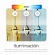 thumbnail image 4 of Lámpara Colgante Candil Circular Nórdico Led 3 Atenuaciones, 4 of 4