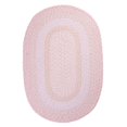 thumbnail image 1 of Colonial Mills Rug BK78R072X072 Blokburst - Blush Pink 6 ft. round Braided Rug, 1 of 1
