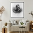 thumbnail image 4 of Historic Framed Print, [Lovill H. Rousseau, bust portrait], 17-7/8" x 21-7/8", 4 of 9