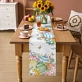 thumbnail image 3 of Table Runner - 70 Inch Long, Easter Eggs Kitchen Dining Table Runner Dresser Scarves, Spring Botanical Eucalyptus Floral Butterfly Farmhouse Decor for Coffee Tables Wedding Party Banquet, 3 of 8