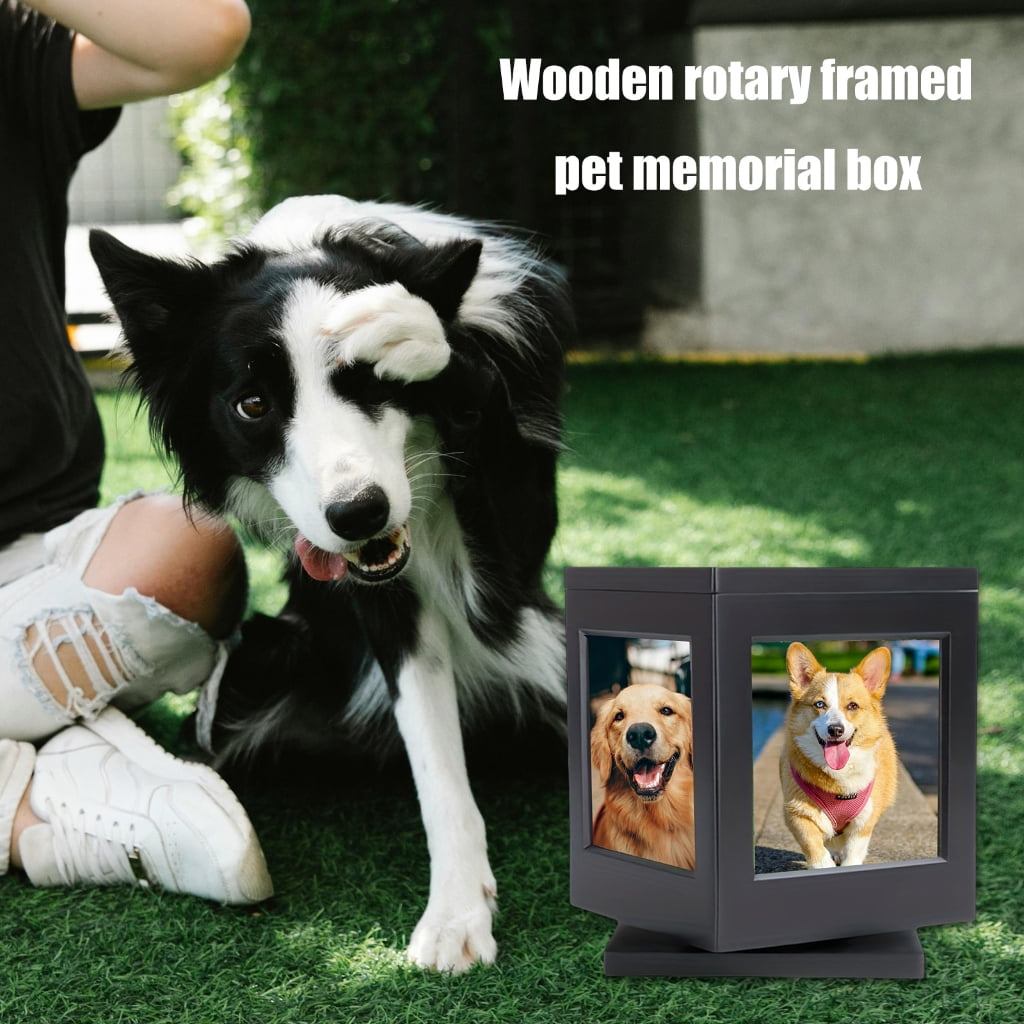 Cats Cremation Urn Pet Ashes Box for Pet Remembrance Pet Memorial Ashes Container