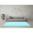 thumbnail image 3 of Ahgly Company Indoor Rectangle Persian Light Blue Traditional Area Rugs, 2' x 4', 3 of 4
