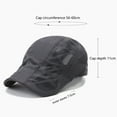 thumbnail image 5 of Unstructured Reflective Breathable Sports Cap Mesh Cap for Men and Women, 5 of 7