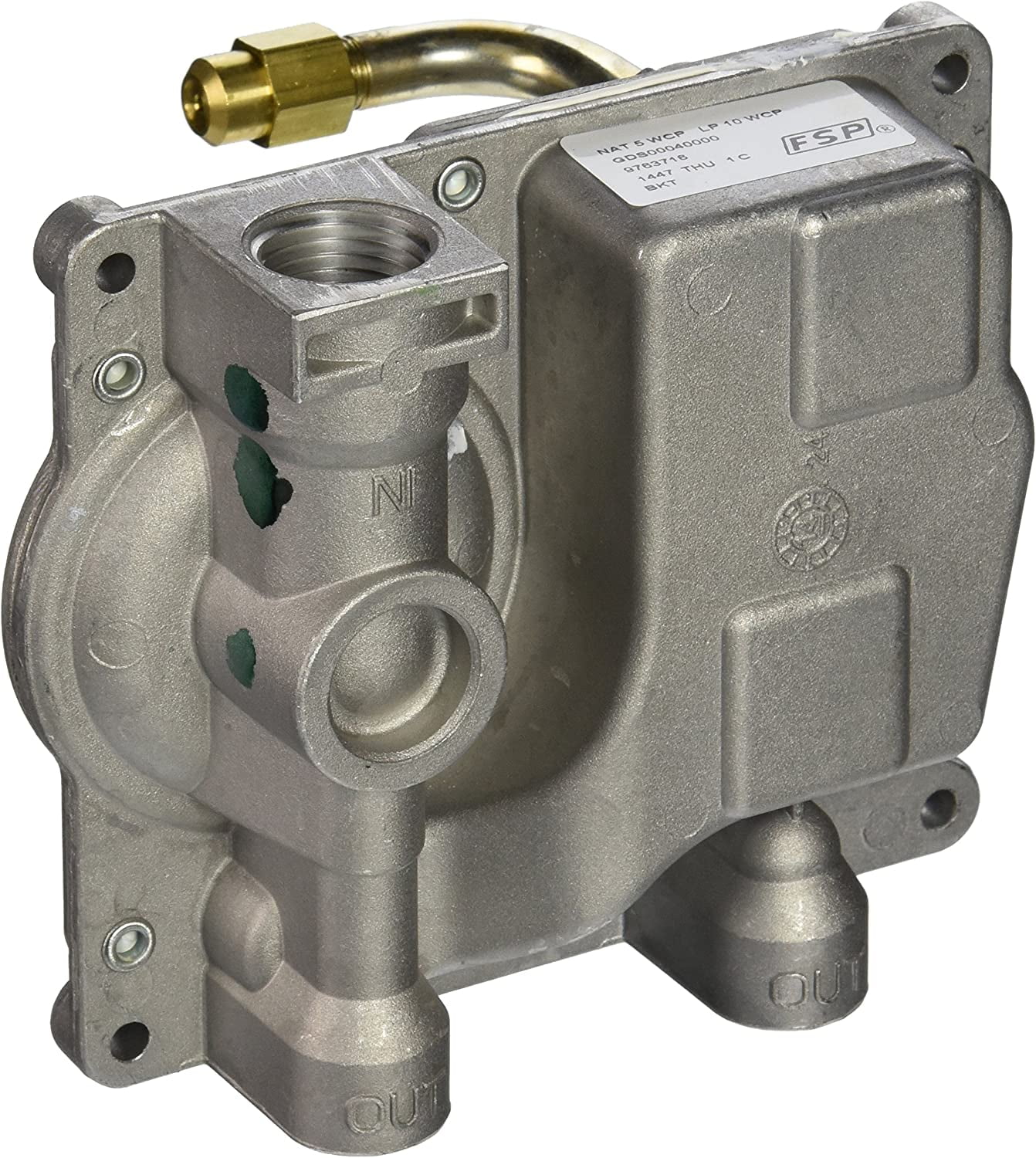 Whirlpool Genuine OEM WP9763716 Range Valve and Pressure Regulator