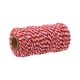 thumbnail image 1 of Naiovety Cuerdas multifuncionales de la secuencia de la cinta del algodón para la secuencia creativa del cordón de la cuerda del algodón de Artesanía Rojo brillante + blanco, 1 of 6