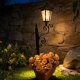 thumbnail image 4 of Solar Powered Outdoor Ironwork Rack for Courtyard Hexagonal Street Lamp for Outdoor, 4 of 8