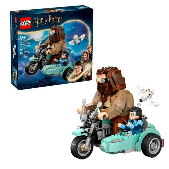 Set LEGO Harry Potter Viaje en Moto de Hagrid y Harry 76443