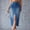 Jupes Bleues pour Femmes, variante sur Liquidation d'Été Iumwxz Jupe en Jean Fendue devant Coupe Ajustée avec Poches Vêtements pour Femmes Jupe Unie Bouton Taille Haute Jupe Mi-Longue pour Femmes Travail Délicieux