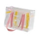 thumbnail image 4 of Bolsa de mano transparente Fernando impermeable para juegos deportivos Mango rosa, 4 of 8