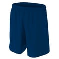 thumbnail image 2 of A4 Woven Soccer Short For Men in Navy | N5343, 2 of 2