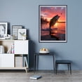 thumbnail image 7 of Diamond Art Kits for Adults - 5d Sunset Jumping Fish Reflection Diamond Painting for Adults, Diamond Art for Adults Beginners, Diamond Painting Kits for Adults for Home Wall Decor, 7 of 7
