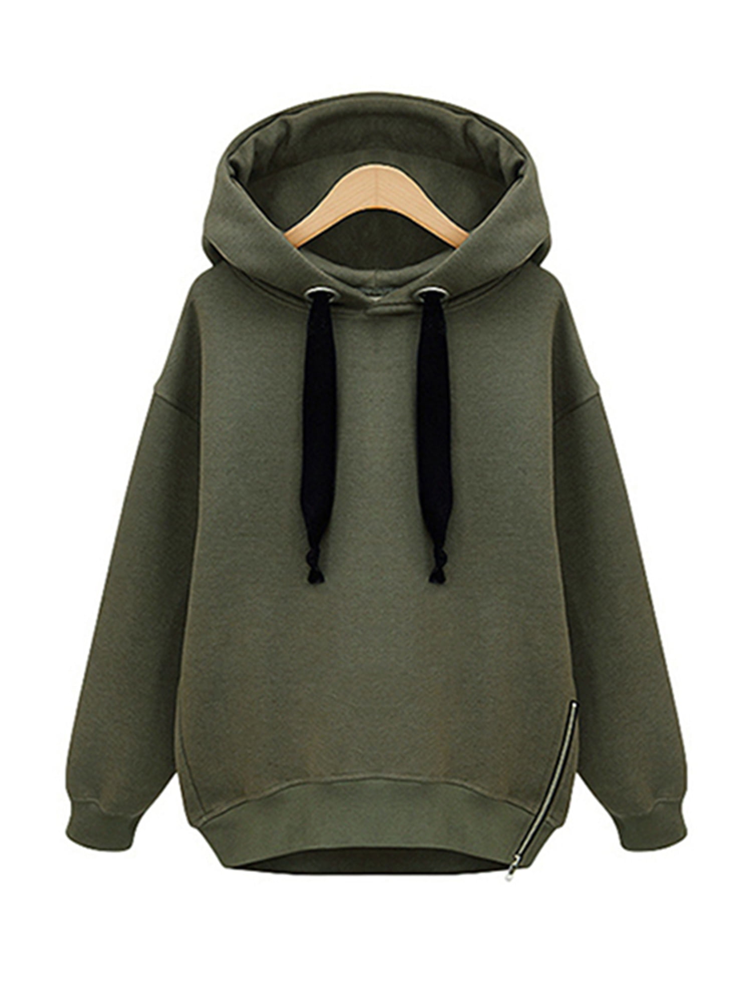 black hooded jumper womens