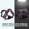 thumbnail image 3 of Arnés para perros, collar para perros, correa para perros, chaleco antitirones ajustable para arnés reflectante para perros (XL), 3 of 5