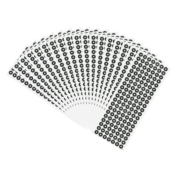 Uxcell 3000Pcs 3D Scanner Markers 1.5mm 3D Scanning Dots 3D Tracking Dots Reference Point 3D Target Diffuse Reflection Markers for 3D Scanners, Motion Capture Systems(1.5x3.5mm)