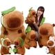 thumbnail image 2 of 30-85cm Giant Lotus Leaf Umbrella Capybara Plush Toy Cosplay Rabbit Frog Dinosaur Capibara Plush Toy Stuffed Animals, 2 of 5