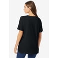 thumbnail image 2 of Woman Within Plus Size Graphic Tee, 2 of 6