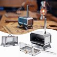 New Mini Firewood Stove Outdoor Camping Incense Burner Folding