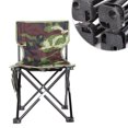 FOMIYES Fashion Camouflage Folding Chair Light Portable Casual Fishing
