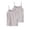 Gray, variant on 2 Pack Toddlers Girls Tank Tops Kids Sleeveless Solid Color Basic T-Shirt Summer Casual Undershirt for Infant 1-13 Y