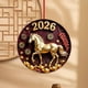 thumbnail image 4 of Listado Colgante acrílico 2D del Año del Caballo 2026 (rojo, 1 unidad) JASKFLY, 4 of 7