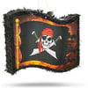 Small Flag Pinata for Pirate Themed Party Decorations 12 x 15.7 x 3 Inches