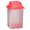 Pink, variant on 1 Pcs Pickle Jar Holder, Pickle Containers with Strainers Square Dispensers Free Storage of Condiment Food Pickle Holder with Easy to Open Lid Design for Pickled Kitchen Tools